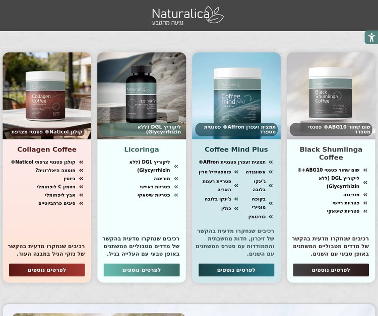 NATURALICA – Innovative Health & Wellness Solutions