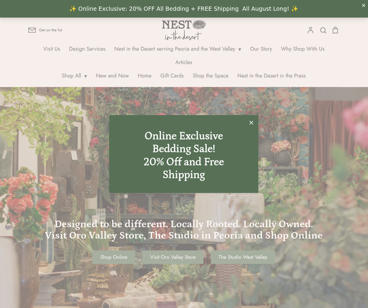 Nest in the Desert Studio