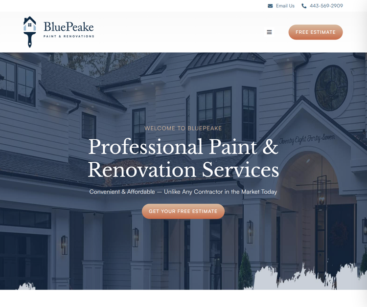 BluePeake Painting