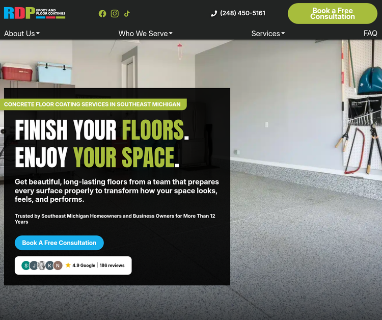 RDP Epoxy and Floor Coatings