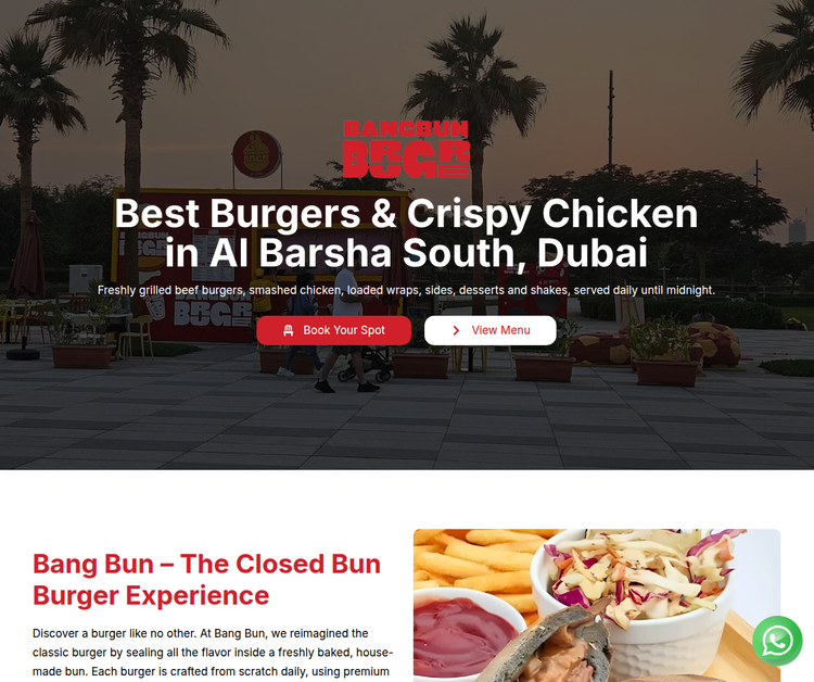 بانكBANG BUN BURGER RESTURANTبان برغر