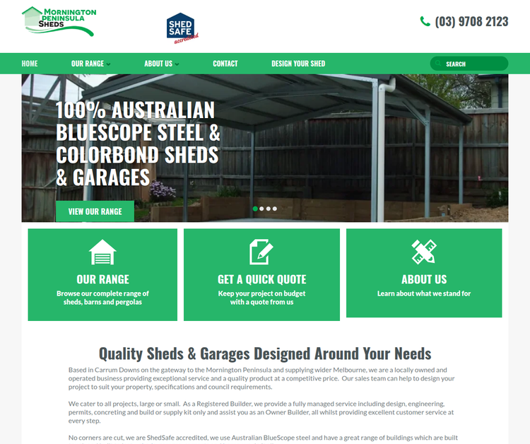Quality Sheds & Garages Designed Around Your Needs