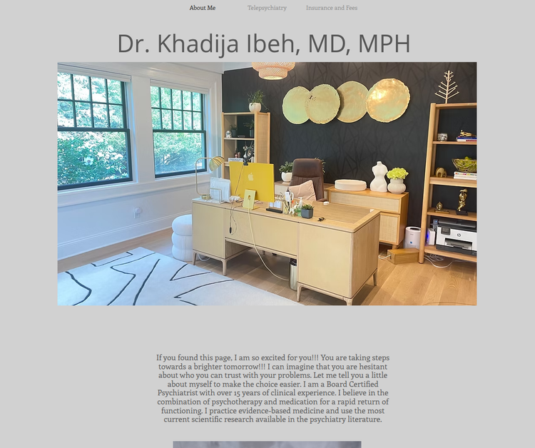 Khadija Ibeh - Montclair Psychiatry and Counseling Services