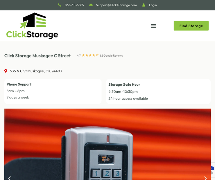 Secure Self Storage Muskogee N C St