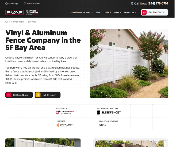 Pro Vinyl & Aluminum Fencing