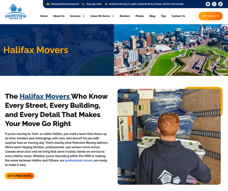 Parkview Moving Co. - Halifax