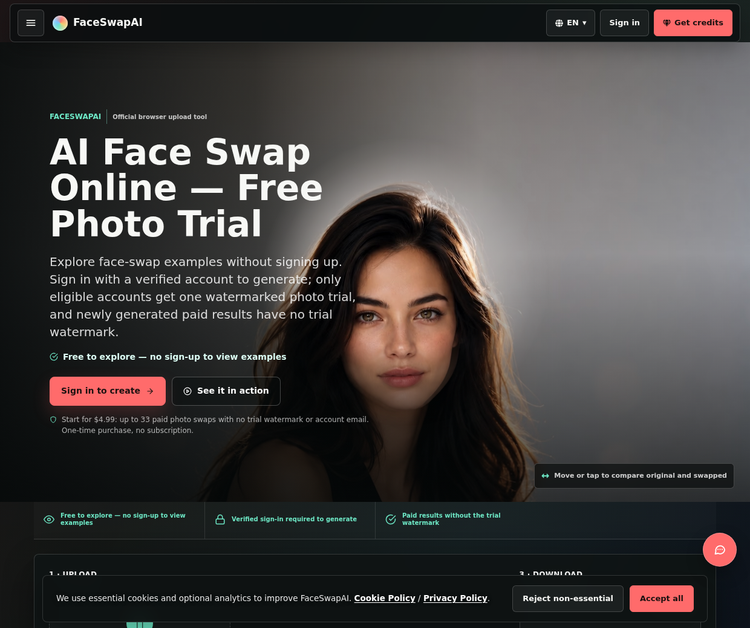 AI Face Swap Tool - Create Realistic Face Swaps Online