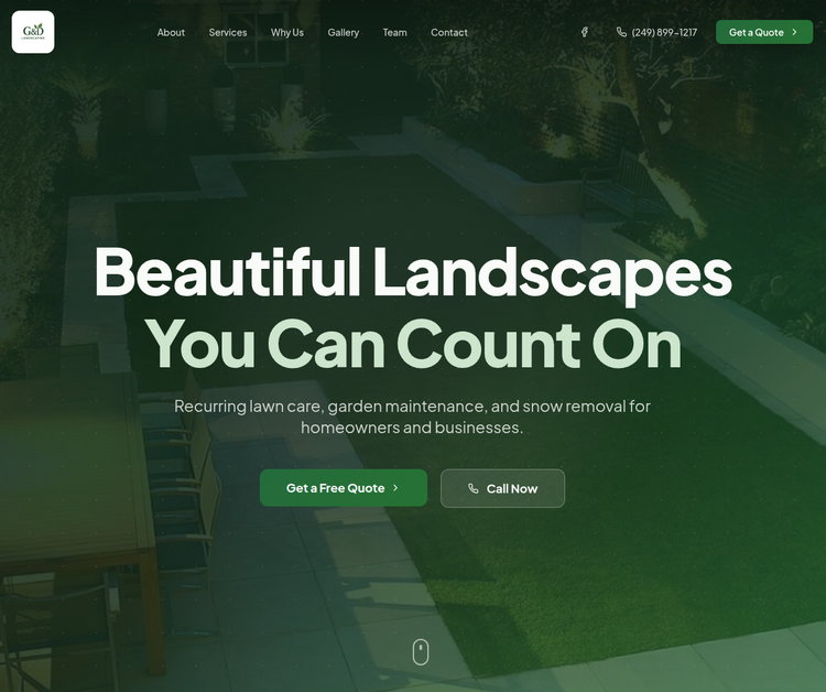 G&D landscaping
