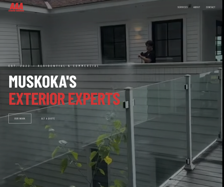 AAA Exterior Solutions | Muskoka Painting and Exterior Services
