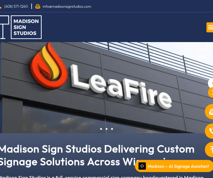 Custom Signage Solutions for Wisconsin