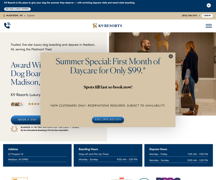 Luxury Pet Hotel Madison