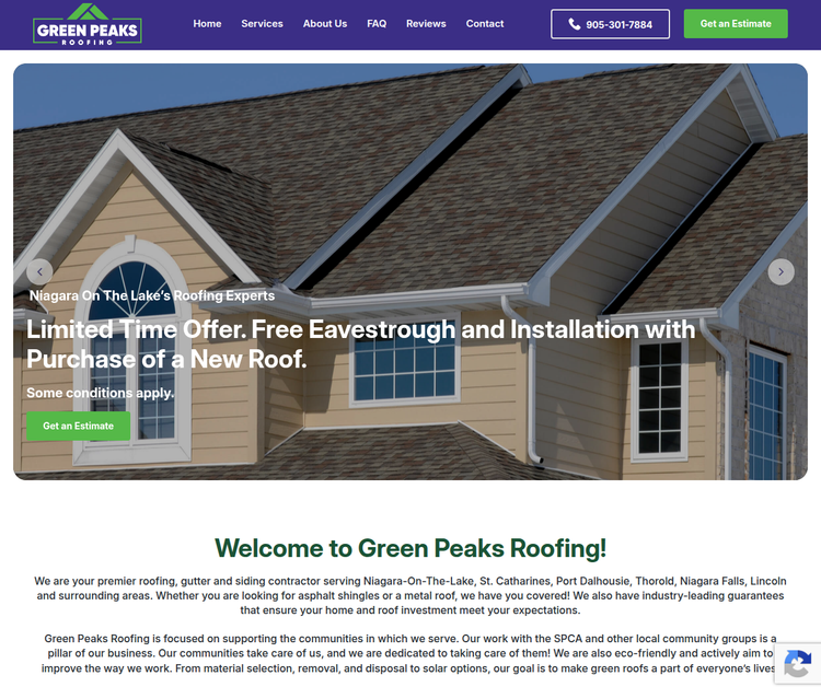 Green Peaks Roofing (Niagara)