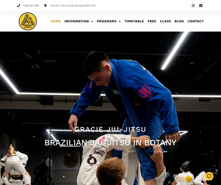 Gracie Botany - Brazilian Jiu-Jitsu Academy Botany