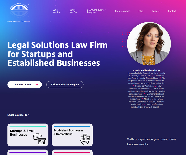 Legal Solutions Law Firm for Startups and Established Businesses