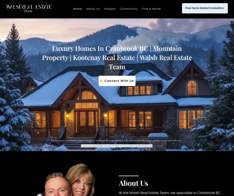 Professional Real Estate Services in Cranbrook and East Kootenays