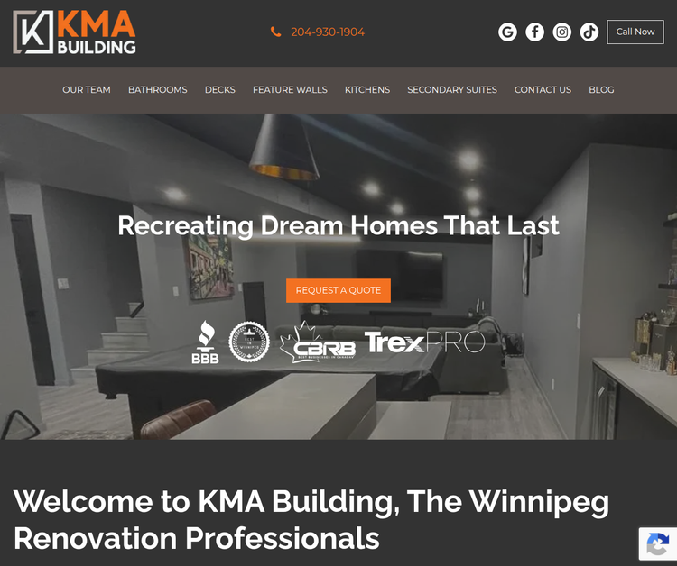 Transforming Winnipeg Homes with KMA Building