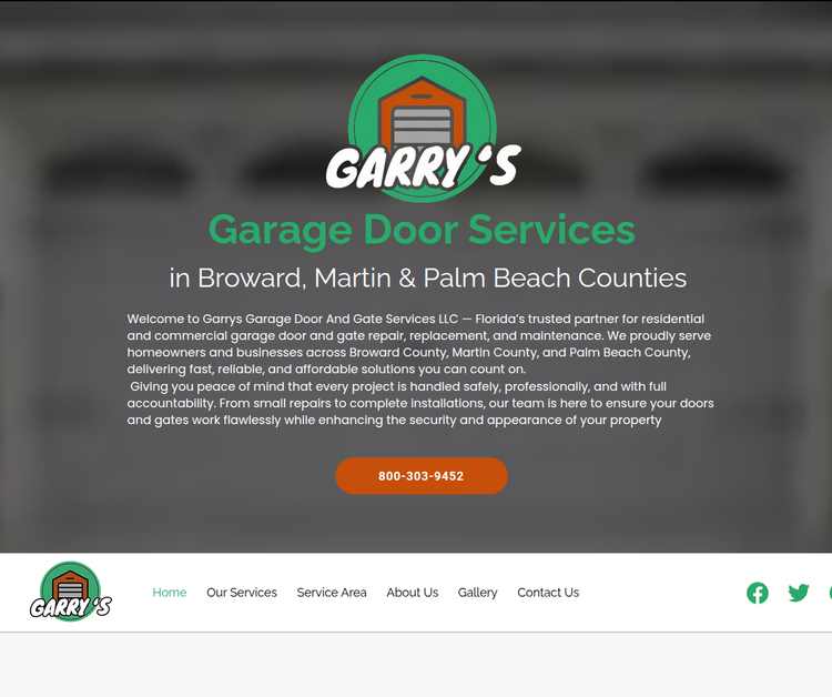Garrys Garage Door And Gate Services LLC