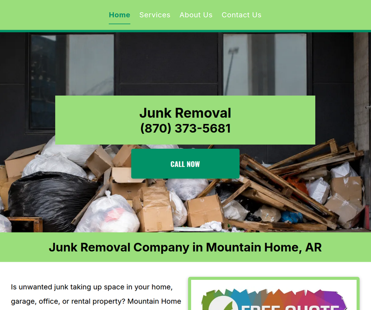 Junk Removal Mountain Home