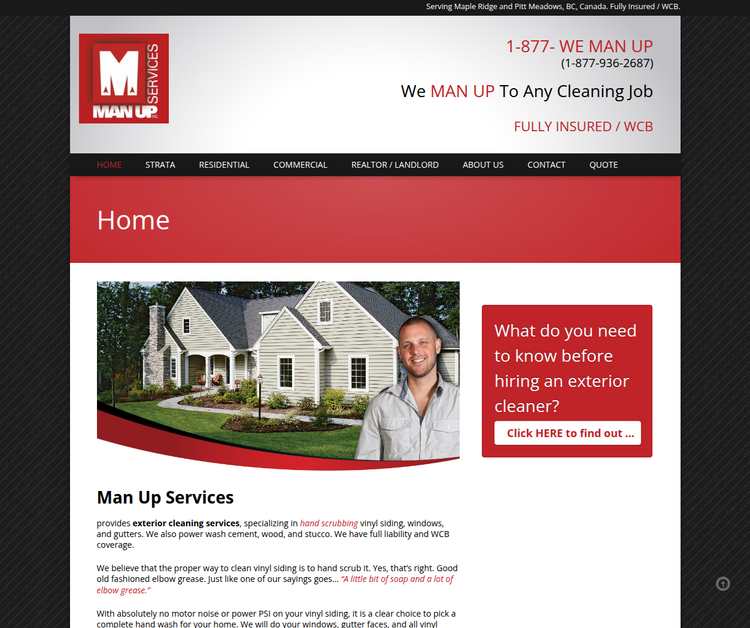 Man Up Services Inc.