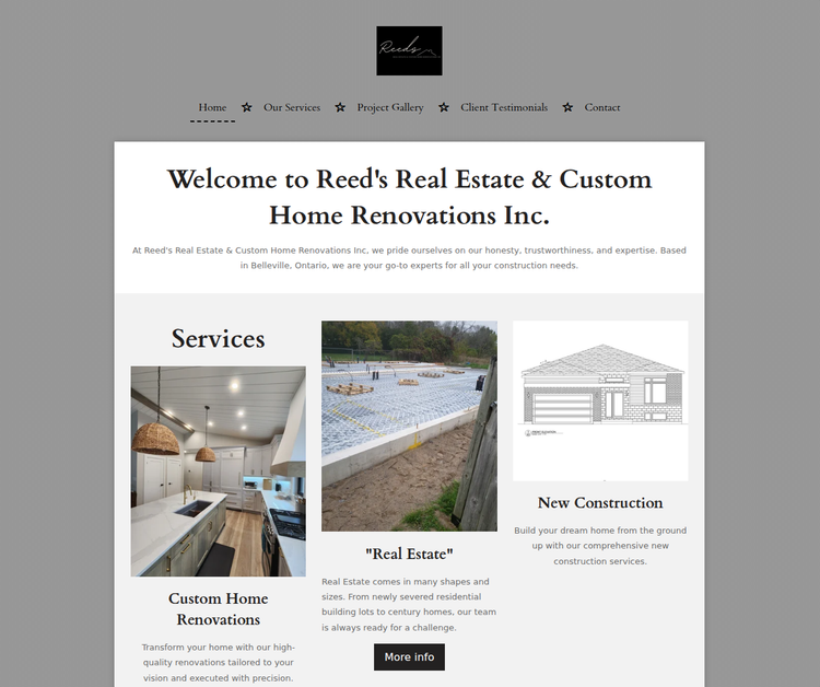 Reeds Real Estate & Custom Home Renovations INC.