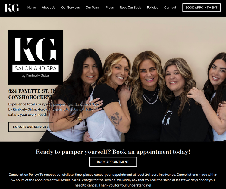 Salon & Spa by Kimberly Gider - Conshohocken, PA