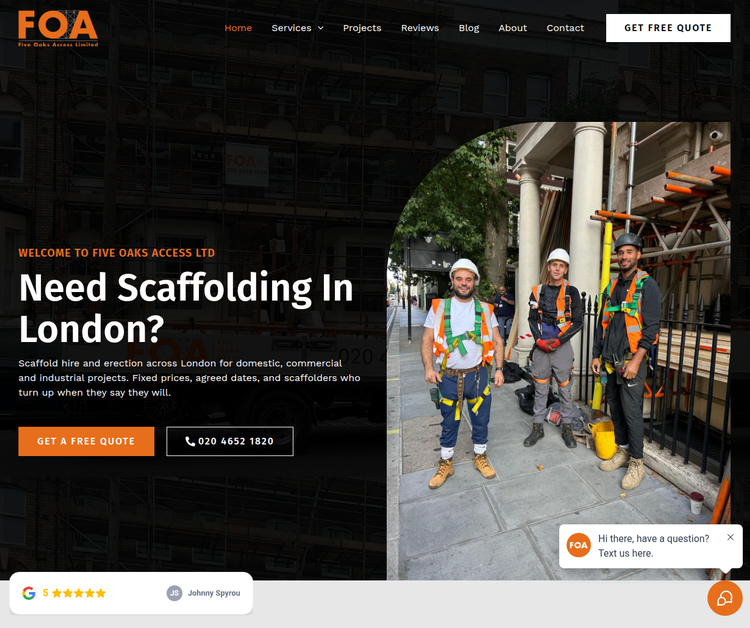 Five Oaks Access Ltd