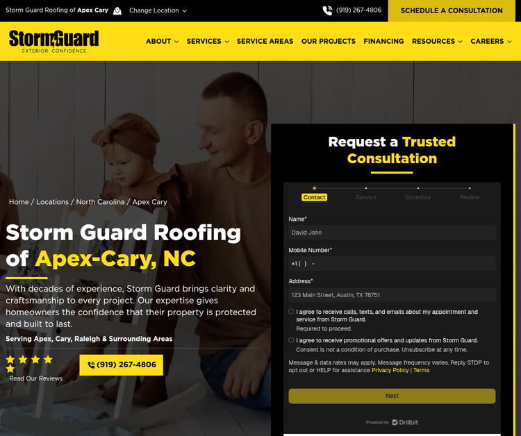 Storm Guard Roofing of Apex Cary