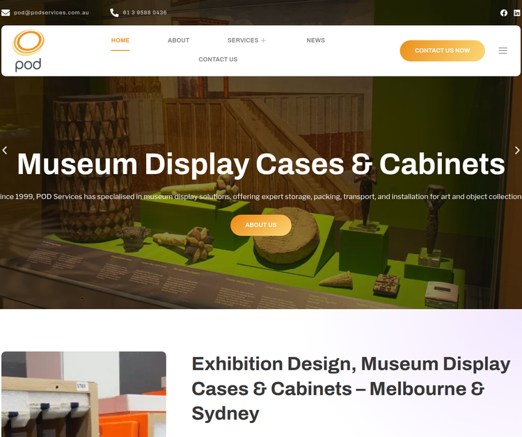 Pod Museum and Art Services Pty Ltd