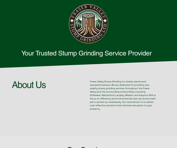 Fraser Valley Stump Grinding Ltd.