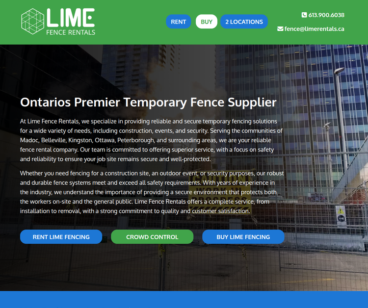 Lime Fence Rentals