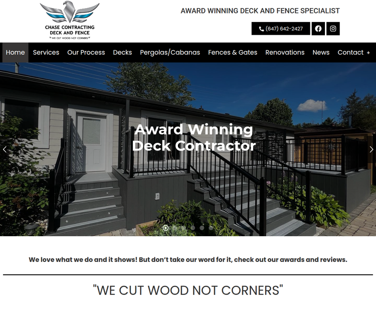 Chase Contracting Deck & Fence