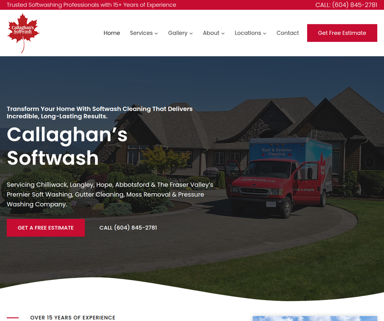 Callaghan's Softwash - Roof & Exterior Cleaning