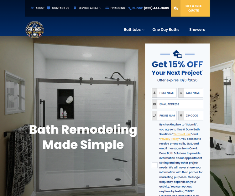 One & Done Bath Solutions
