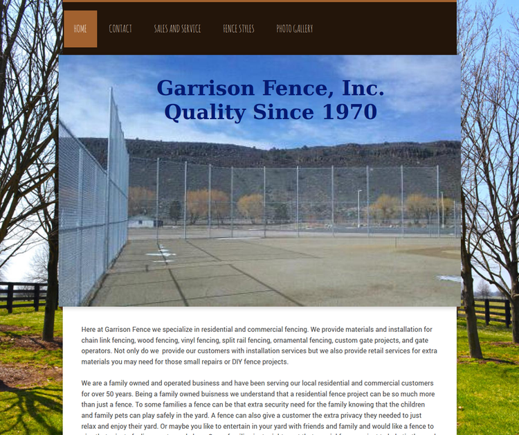 Garrison Fence Inc.