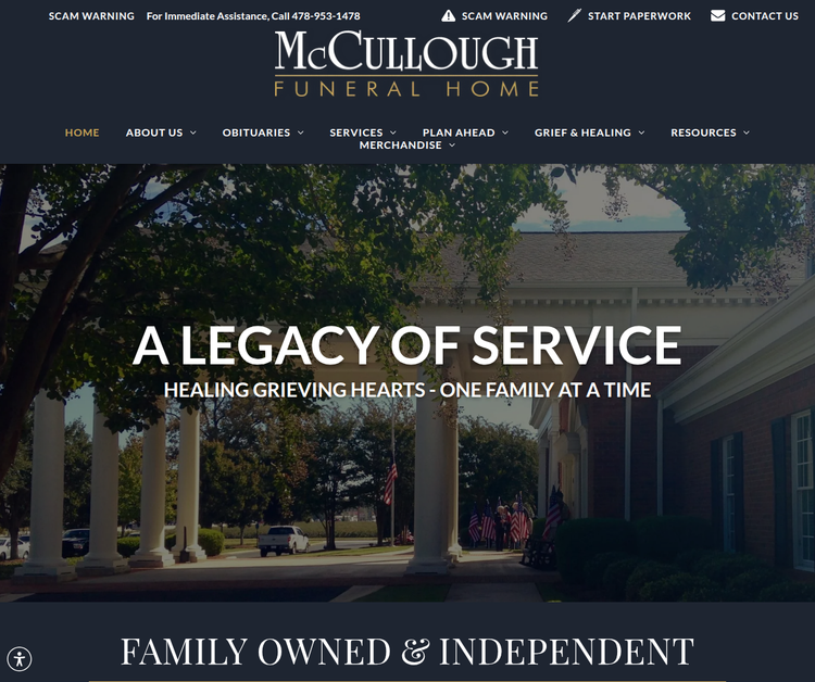 Legacy of Service: Healing Grieving Hearts