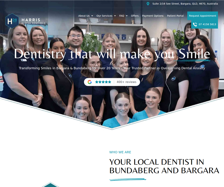 Harris Dental Boutique - Dentist Bundaberg