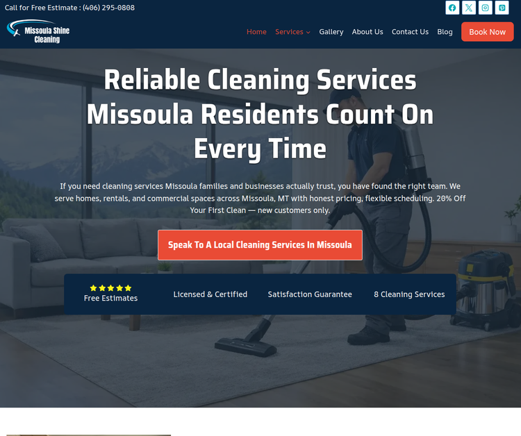 Missoula Shine Cleaning
