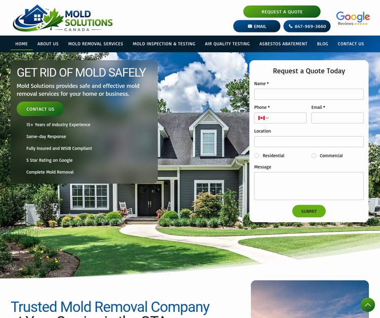 Mold Solutions Canada