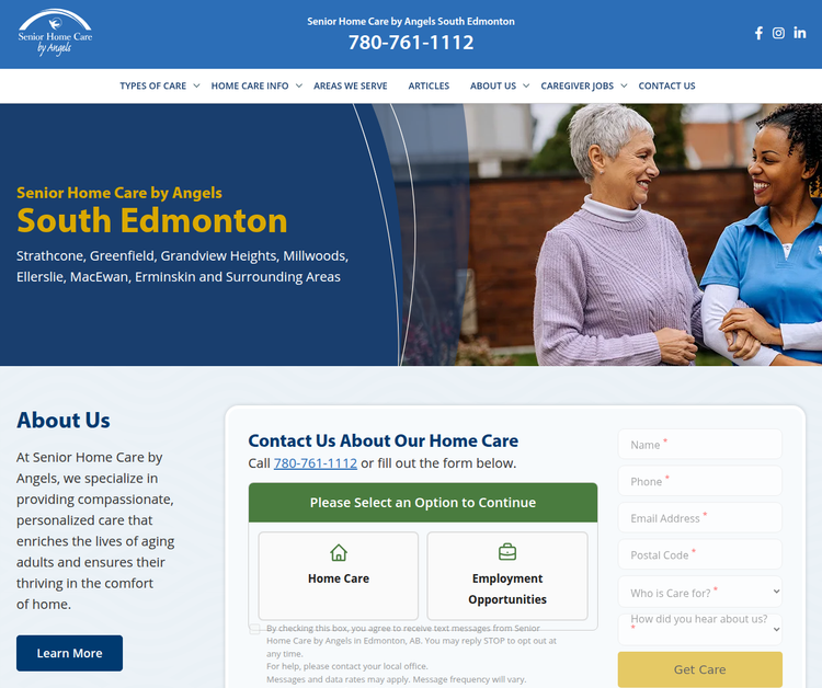 Senior Home Care by Angels