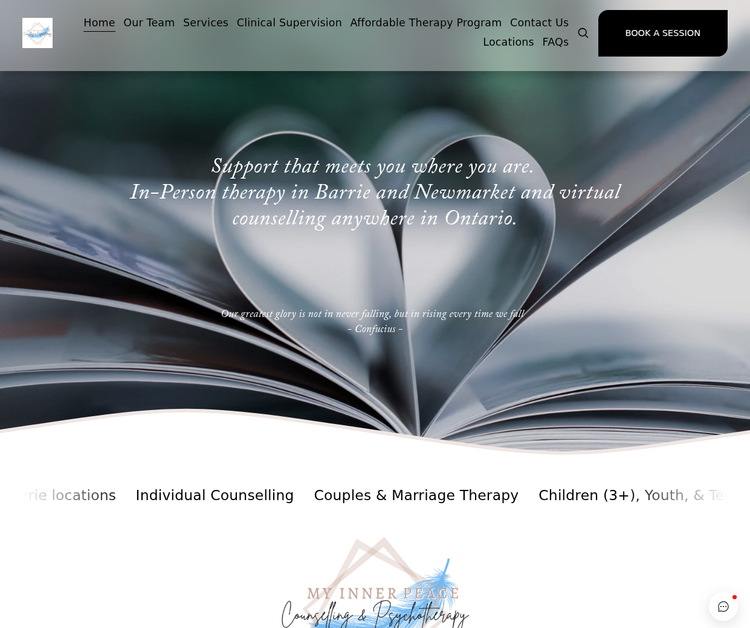 My Inner Peace Counselling & Psychotherapy: Newmarket