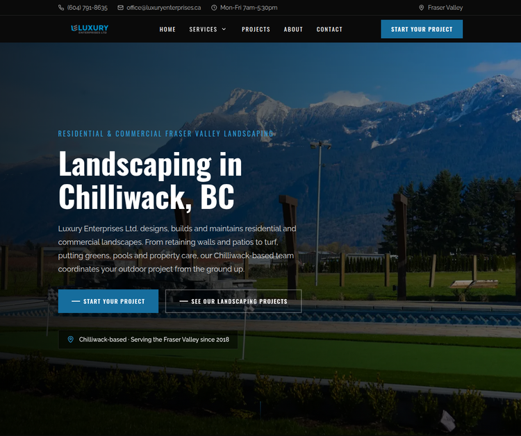 Landscape Design & Construction Services