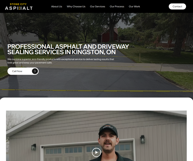 Professional Asphalt and Driveway Sealing Services in Kingston, ON