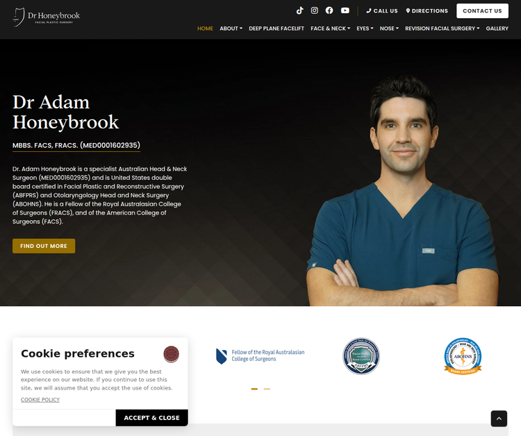 Expert Facial Plastic Surgery in Brisbane