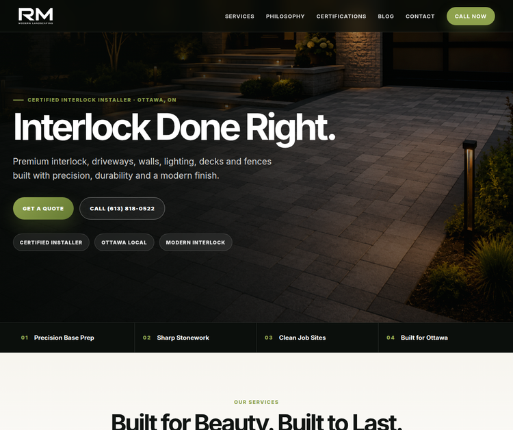 RM Modern Landscaping