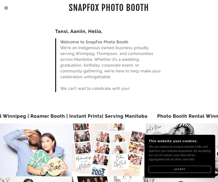 SnapFox Photo Booth