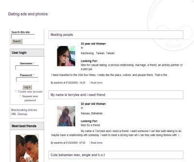 Meet dating friends in USA and UK online. Create your profile now.