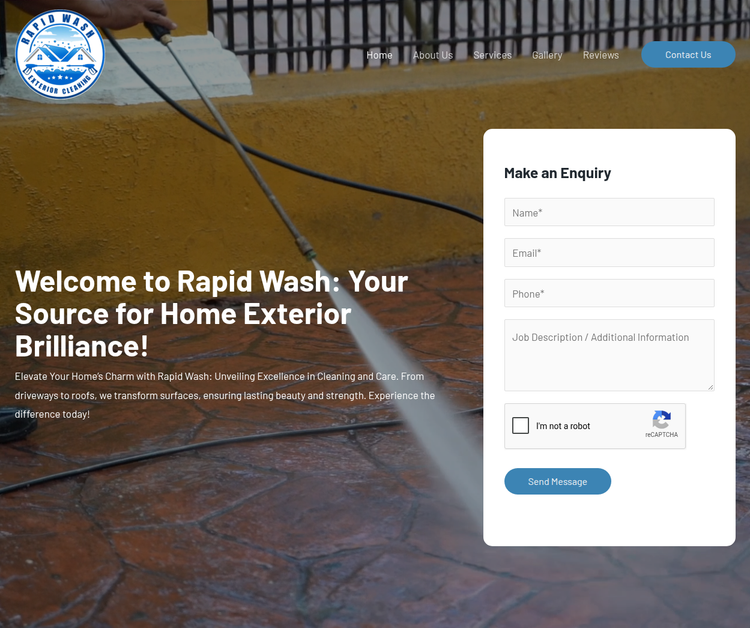 Rapidwash Exterior Cleaning