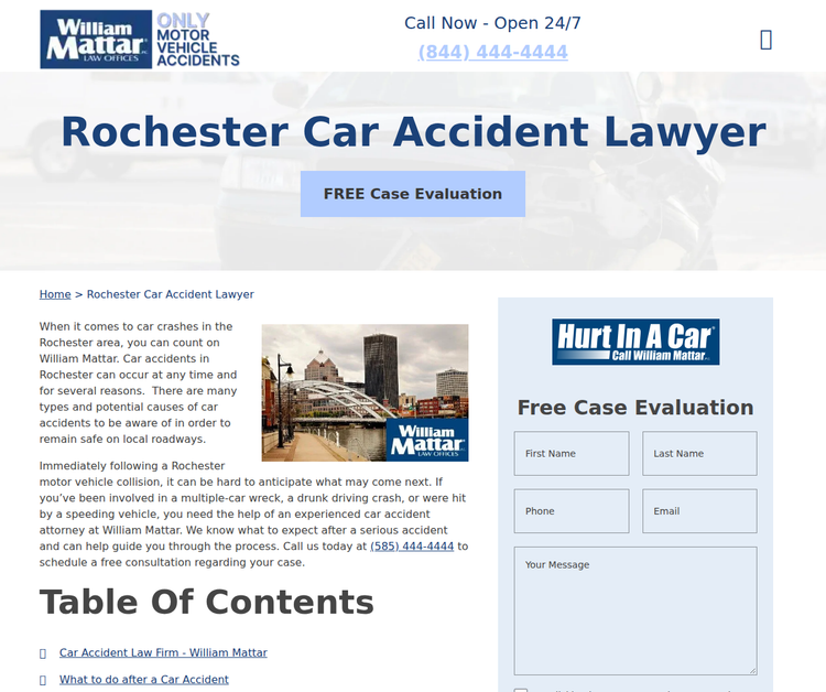 William Mattar Rochester Accident Lawyers