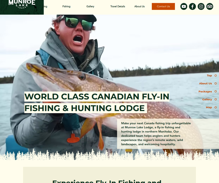 World Class Canadian Fly‑In Fishing & Hunting Lodge