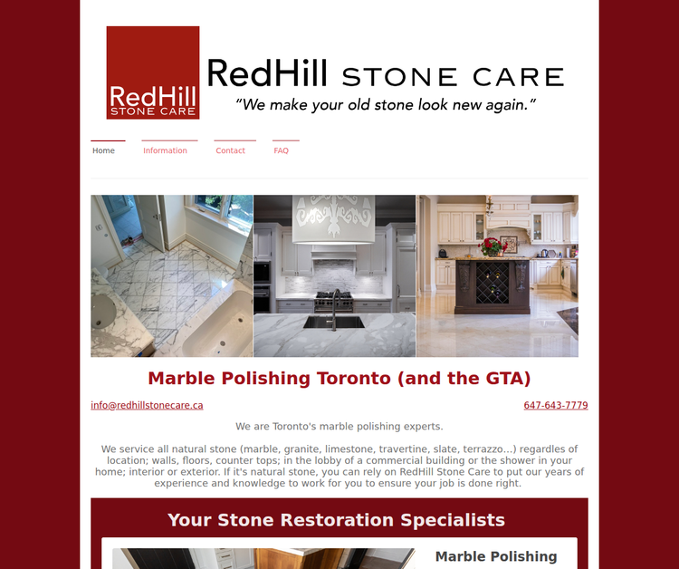 RedHill Stone Care Inc.